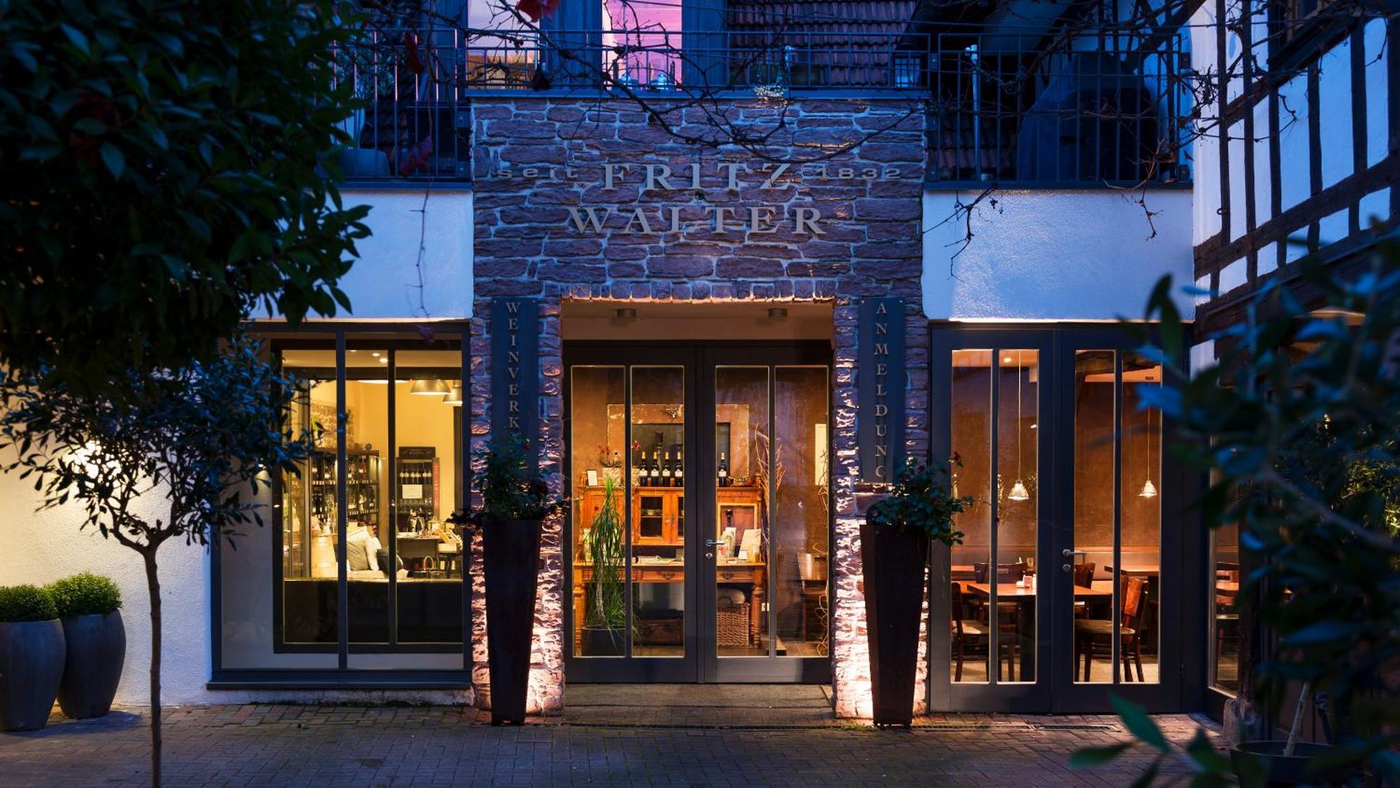 Weinhotel Fritz Walter Niederhorbach Bagian luar foto
